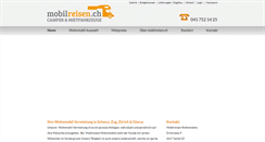 Desktop Screenshot of mobilreisen.ch
